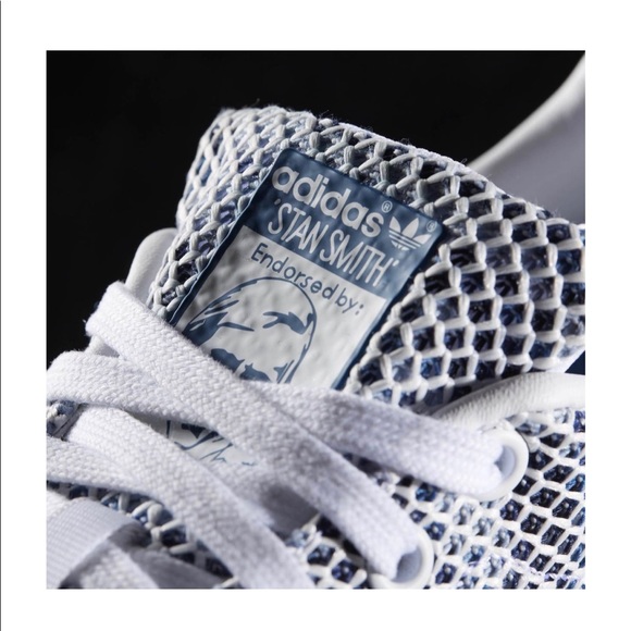 USED MEN’s Adidas STAN SMITH Mesh size 10 - Picture 10 of 16